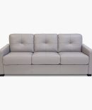 Italia Dove Leather Queen Sleeper